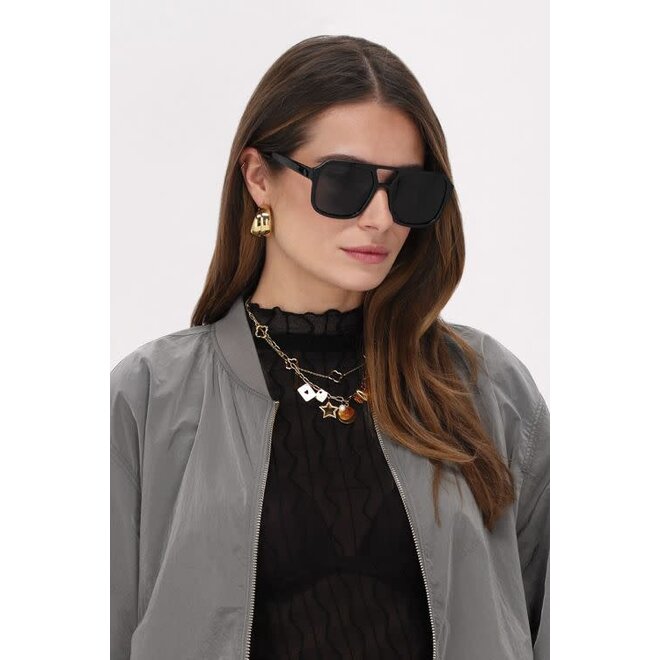 The Stevie zwarte zonnebril