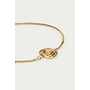 Nomads armband met minimalistische swirl goud