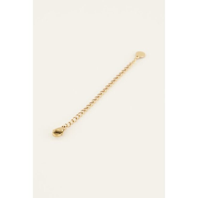 Verlengstukje ketting/armband goudkleurig