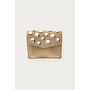 Beige portemonnee met studs