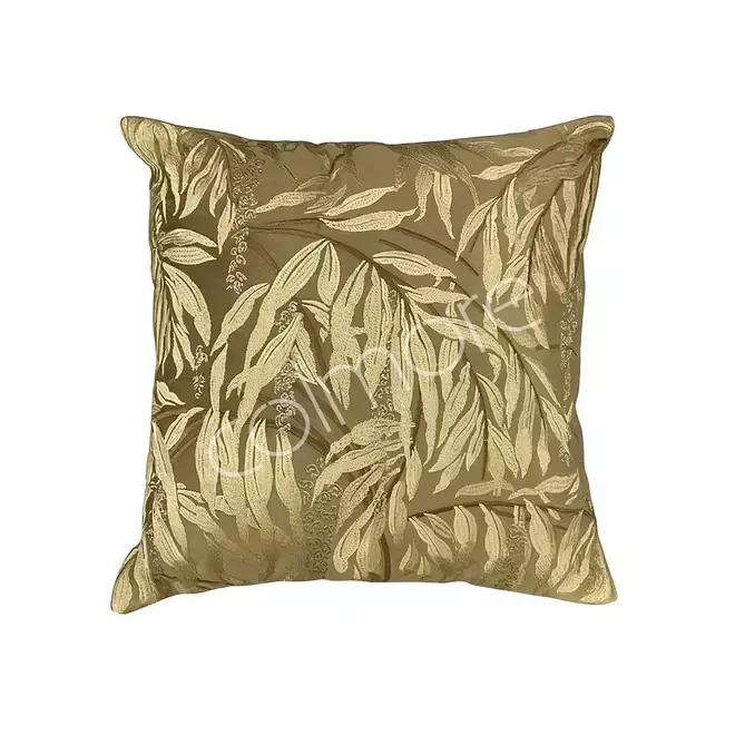 Cushion AIKO 50x50cm taupe gold
