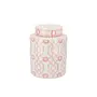Hailey pink porcelain jar pattern 16x21cm