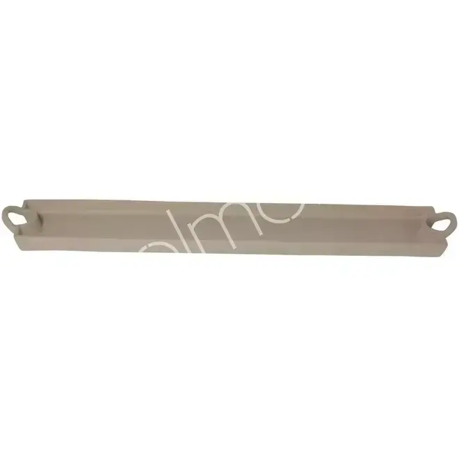 Tray w/handle ALU RAW/SAND 82x13x5
