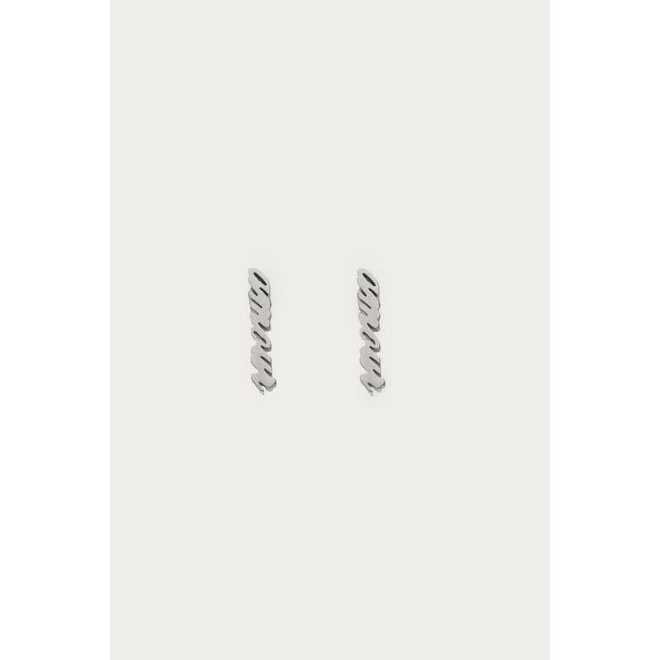 Love stud Amour Zilverkleurig