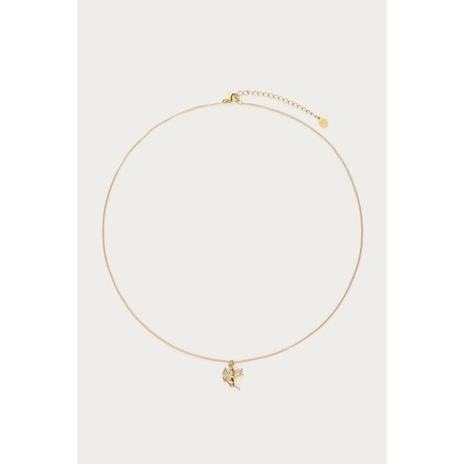 Love ketting Cupido Goudkleurig