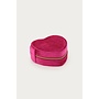 Bold velvet fuchsia sieraden doos
