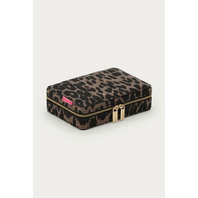 Panterprint sieraden doos