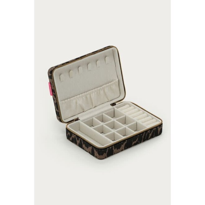 Panterprint sieraden doos