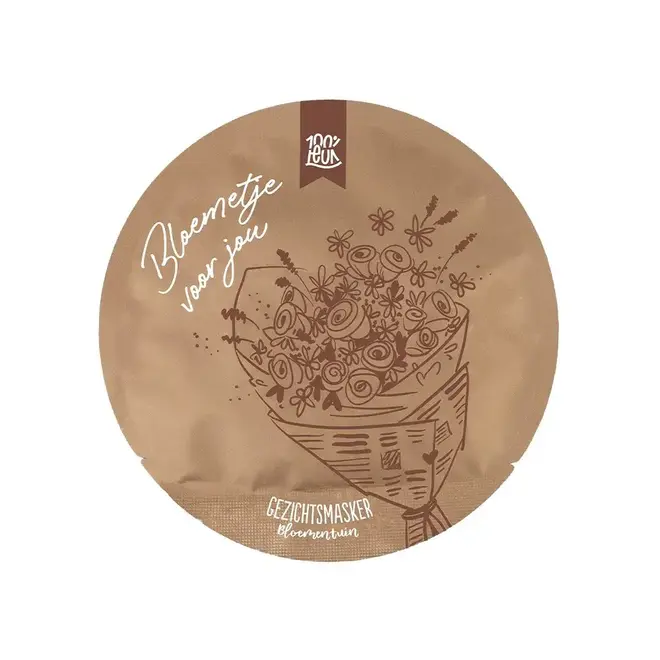 Gezichtsmasker – Bloemetje voor jou