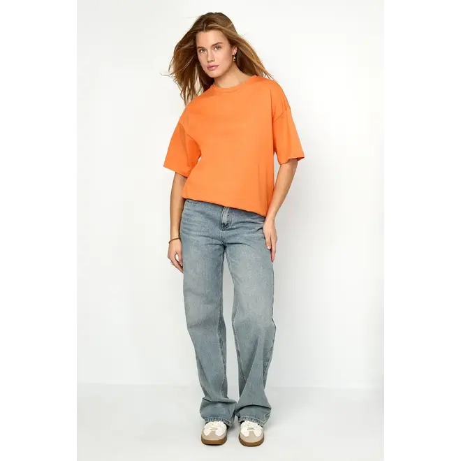 Amour Letters Tee Oranje