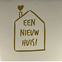 Tegel een nieuw huis creme/goud