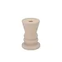 Florence sand candle h 10x10x16cm