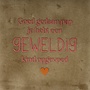 Tegel goed gedaan pap je hebt een geweldig kind opgevoed taupe/oranje