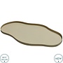 Dienblad Bauru M beige L66 x B37.5 x H2 cm