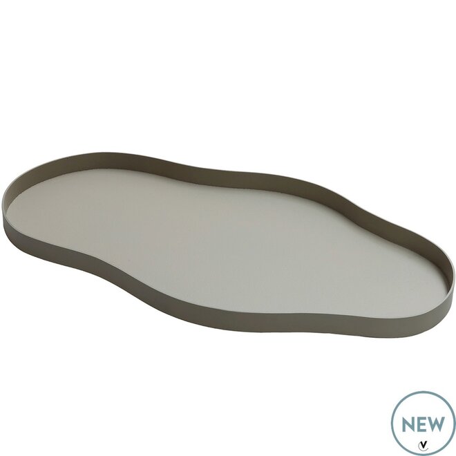 Dienblad Bauru M clay L66 x B37.5 x H2 cm