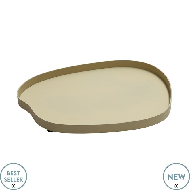 Dienblad Bariri S beige L35 x B30 x H2 cm