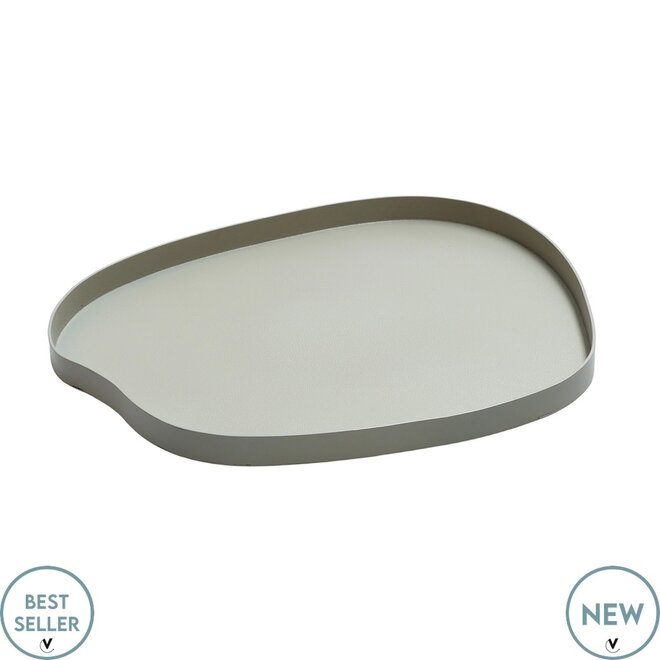 Dienblad Bariri S clay L35 x B30 x H2 cm