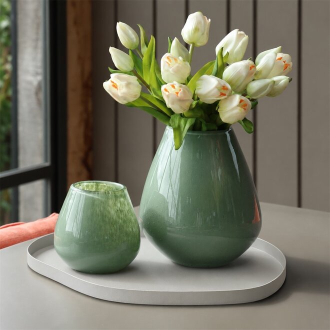Dienblad Bariri S clay L35 x B30 x H2 cm