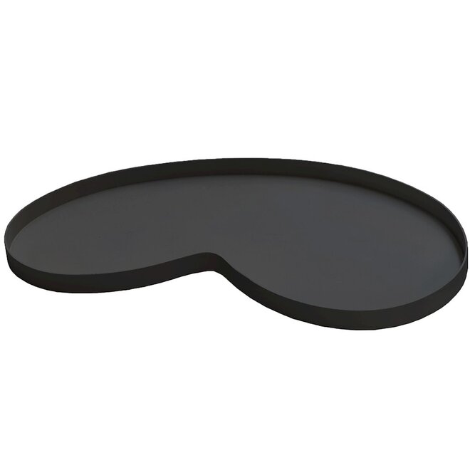 Dienblad Villeta M black L67,5 x B36 x H2 cm