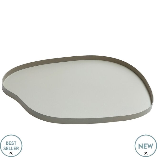 Dienblad Bariri M clay L50 x B40 x H2 cm