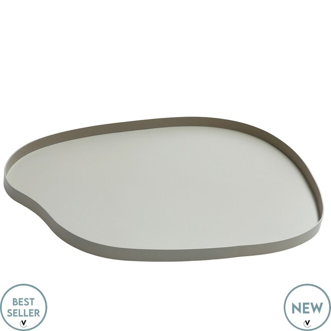 Dienblad Bariri M clay L50 x B40 x H2 cm