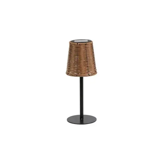 Solar TafelLamp op voet Onora bruin