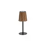 Solar TafelLamp op voet Onora bruin