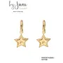 Oorring met statement ster bedel