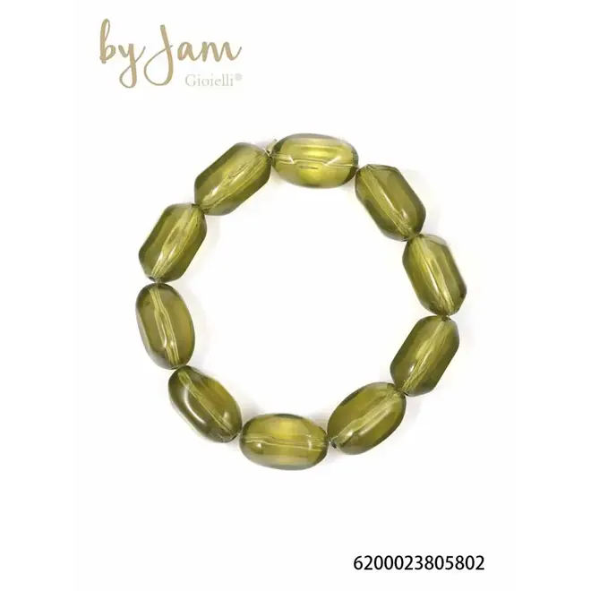 By Jam Kralen armband groen