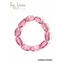 By Jam Kralen armband transparant roze