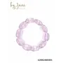 By Jam Kralen armband transparant lila