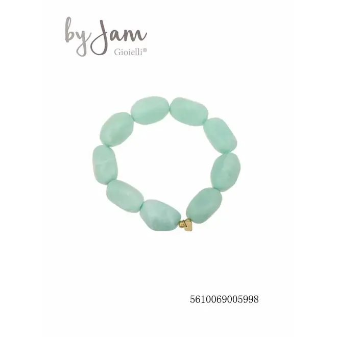 By Jam Kralen armband licht groen