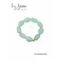 By Jam Kralen armband licht groen