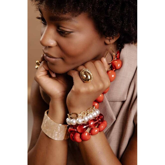 By Jam Kralen armband parels