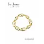 By Jam Kralen armband goudkleurig