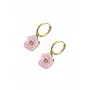 By Jam Oorbellen Bloem roze