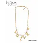 By Jam Gioielli Ketting LOVE met parels