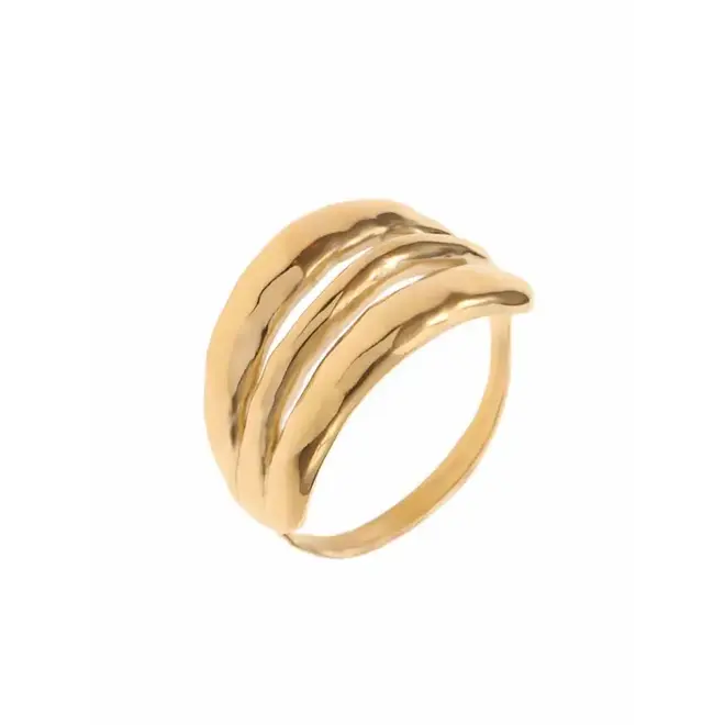By Jam Ring statement met open detail