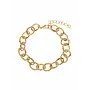 By Jam Armband met gevlochten schakels