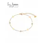 By Jam Armband met klavers en steentjes