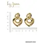 By Jam Gioielli studs dubbel hart