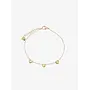 By Jam armband met triple solid hartjes