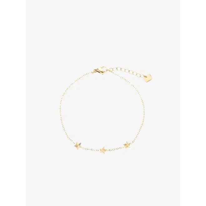 By Jam armband met drie sterretjes