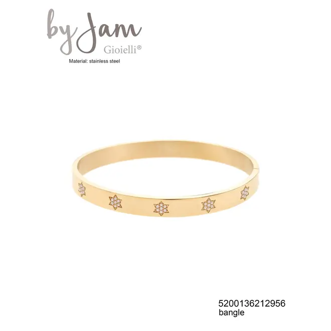 By Jam Bangle sterren gevuld met parels
