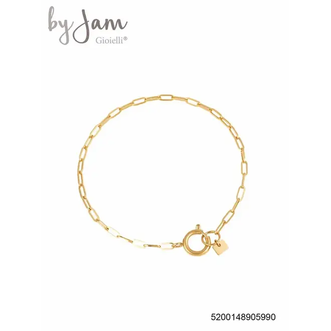 By Jam Schakelarmband kleine schakels 19cm