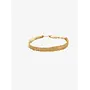 By Jam armband Stainless steel touw goud