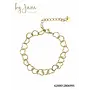 By Jam armband met medium hartjes schakels