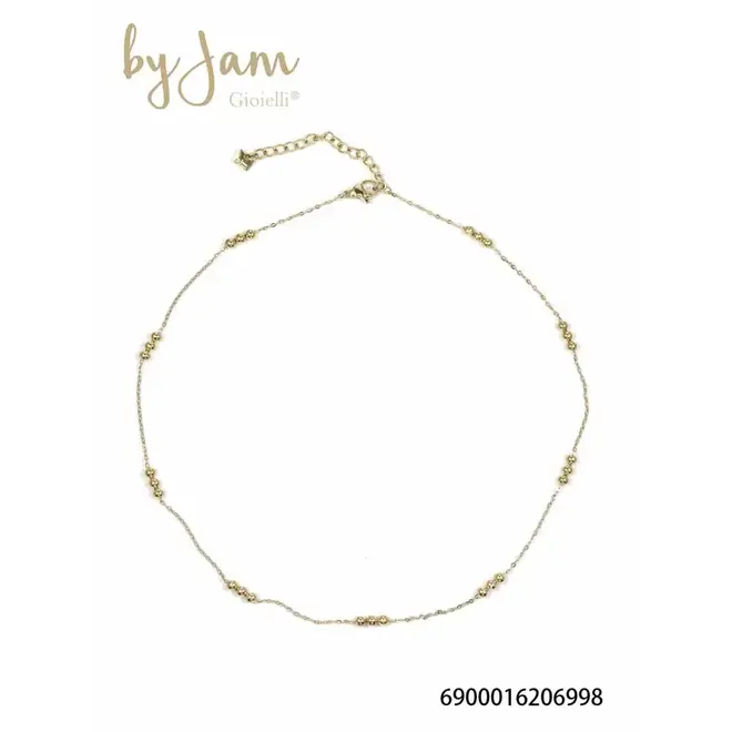 By Jam Ketting met subtiele bolletjes