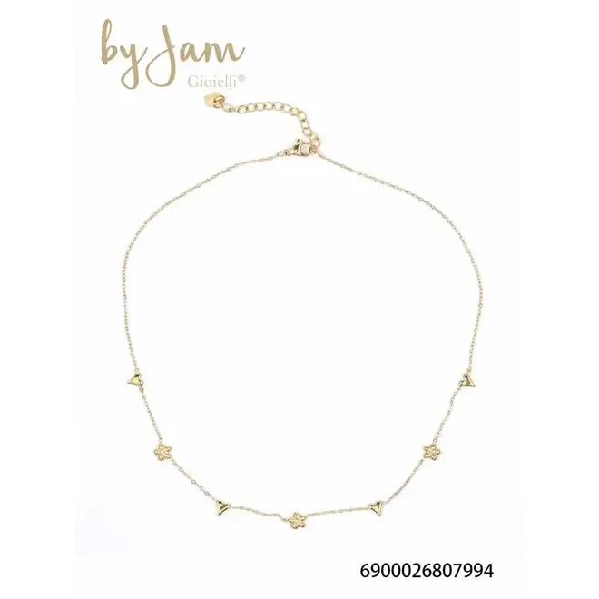 By Jam Ketting met hartjes en bloemetjes