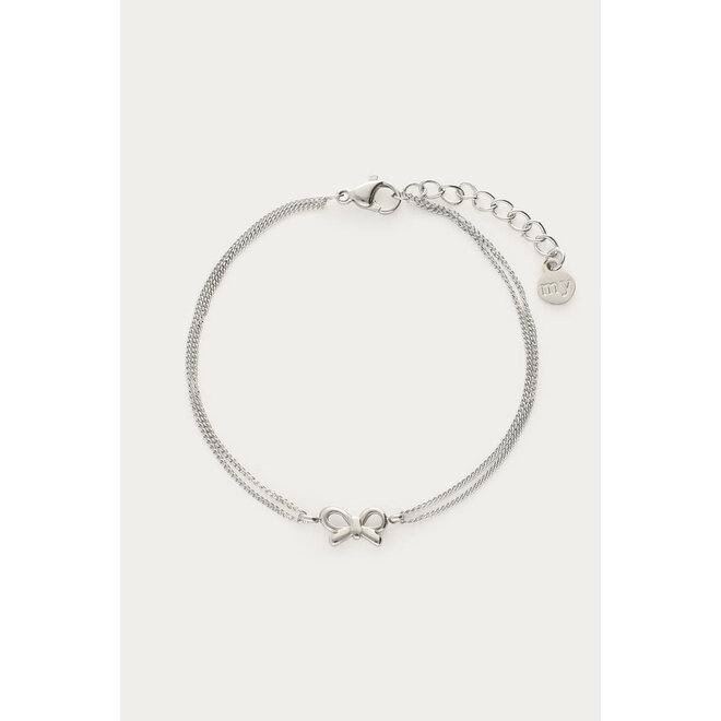 Special armband "You did it" zilverkleurig